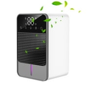Dehumidifiers for Home, 50oz Dehumidifier Small Dehumidifiers for Room 500sq.ft with Auto-off, Ultra-Quiet Energy Saving Mini Dehumidifiers for Bedroom Bathroom Closet Desktop Office RV